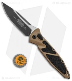 Microtech Socom Elite S/E Automatic Knife Tan (4" Two-Tone) 160A-1TA -Blade HQ Shop Microtech Socom Elite SE Auto Tan TT 160A 1TA BHQ 94588 jr bottlecap