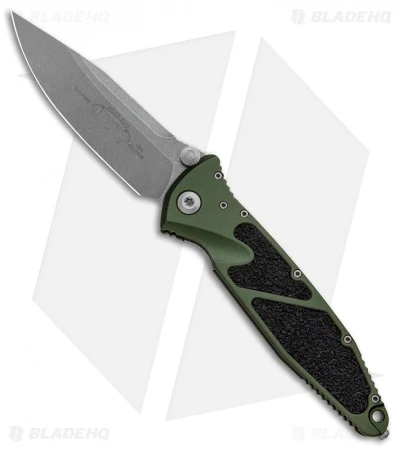 Microtech Socom Elite S/E Manual Knife OD Green (4" Apocalyptic) 160-10APOD 3 Microtech Socom Elite S/E Manual Knife OD Green (4" Apocalyptic) 160-10APOD