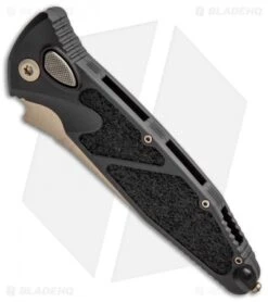 Microtech Signature Series Elite S/E Automatic Knife (4" Bronze) 160A-13SS -Blade HQ Shop Microtech Socom Elite Signature SE Auto Bronze 160A 13SS BHQ 92279 jr spine