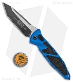 Microtech Socom Elite T/E Automatic Knife Blue (4" Two Tone) 161A-1BL -Blade HQ Shop Microtech Socom Elite TE Auto Blue TT 161A 1BL BHQ 99304 jr bottlecap