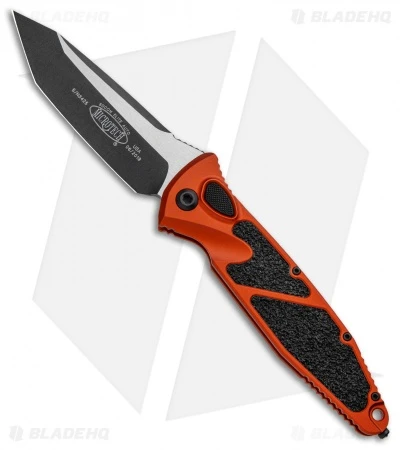 Microtech Socom Elite T/E Automatic Knife Orange (4" Two Tone) 161A-1OR 3 Microtech Socom Elite T/E Automatic Knife Orange (4" Two Tone) 161A-1OR