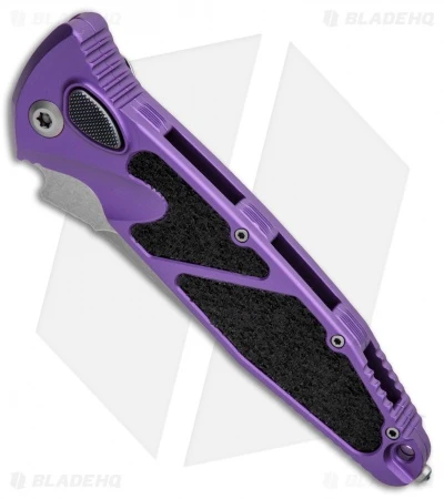 Microtech Socom Elite T/E Automatic Knife Purple (4" Stonewash) 161A-10PU 4 Microtech Socom Elite T/E Automatic Knife Purple (4" Stonewash) 161A-10PU - Image 2