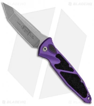 Microtech Socom Elite T/E Automatic Knife Purple (4" Stonewash) 161A-10PU 3 Microtech Socom Elite T/E Automatic Knife Purple (4" Stonewash) 161A-10PU
