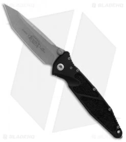 Microtech Socom Elite Manual Tanto Knife Black (4" Apocalyptic) 161-10AP
