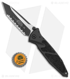 Microtech Socom Elite Tanto Manual Knife (4" Tactical Full Serr) 161-3T -Blade HQ Shop Microtech Socom Elite Tanto Manual Tactical Full Serr 161 3T BHQ 139137 jr bottlecap