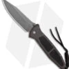 Microtech Socom Liner Lock Knife Black Aluminum (4" Bead Blasted ATS-34)