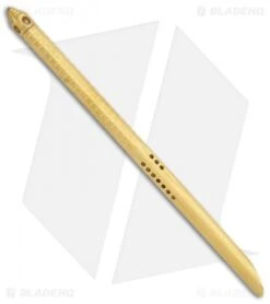 Microtech TAC-P Gold Tactical Spike 112-1TINS -Blade HQ Shop Microtech TAC P Gold Tactical Spike 112 1 TINS BHQ 135910 jr side