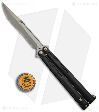 Microtech Tachyon III Balisong Butterfly Black (4.5" Bronze) 173-13 6 Microtech Tachyon III Balisong Butterfly Black (4.5" Bronze) 173-13 - Image 4