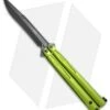 Microtech Tachyon III Balisong Butterfly Lime Green (4.5" Black) 173-1DLCLG -Blade HQ Shop Microtech Tachyon III Balisong Butterfly Lime Green Black 173 1DLCLG BHQ 52649 jr