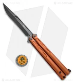 Microtech Tachyon III Balisong Butterfly Orange (4.5" Black) 173-1DLCOR 10 Microtech Tachyon III Balisong Butterfly Orange (4.5" Black) 173-1DLCOR -Blade HQ Shop Microtech Tachyon III Balisong Butterfly Orange Black 173 1DLCOR BHQ 52646 jr bottlecap