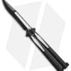 Microtech Tachyon III Balisong Butterfly Knife Venom (4.5" Black/White) 173-1VM -Blade HQ Shop Microtech Tachyon III Venom black white BHQ 71367 er