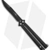 Microtech Tachyon III Balisong Butterfly Knife (4.5" Black) 173-1 -Blade HQ Shop Microtech Tachyon III black BHQ 77792 er