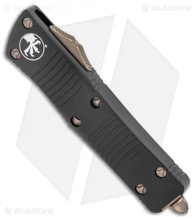 Microtech Troodon D/E OTF Automatic Knife Black (3" Bronze Apoc) 138-13AP 4 Microtech Troodon D/E OTF Automatic Knife Black (3" Bronze Apoc) 138-13AP - Image 2