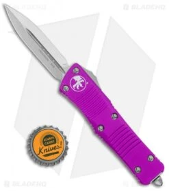 Microtech Troodon D/E OTF Automatic Knife Violet (3" Stonewash) 9 Microtech Troodon D/E OTF Automatic Knife Violet (3" Stonewash) -Blade HQ Shop Microtech Troodon DE OTF Auto Violet SW 138 10VI BHQ 97844 jr bottlecap