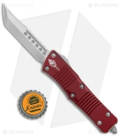 Microtech Troodon Hellhound Tanto OTF Knife Merlot Red (3" Stonewash) 619-10MR 9 Microtech Troodon Hellhound Tanto OTF Knife Merlot Red (3" Stonewash) 619-10MR -Blade HQ Shop Microtech Troodon Hellhound Tanto OTF Merlot Red SW 619 10MR BHQ 105180 jr bottlecap