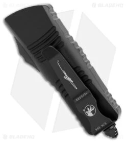 Microtech Troodon Mini D/E Signature Series OTF Automatic Knife(1.9" Damascus) -Blade HQ Shop Microtech Troodon Mini DE Signature Series OTF Auto Damascus BHQ 179058 jr side