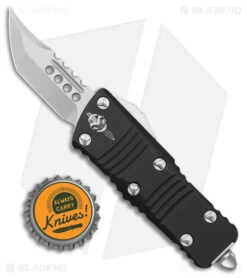 Microtech Mini Troodon Hellhound Signature Series OTF Automatic Knife(1.9" SW) -Blade HQ Shop Microtech Troodon Mini Troodon Hellhound Signature Series OTF Auto SW BHQ 179054 jr bottlecap