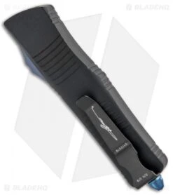 Microtech Troodon OTF S/E Automatic Knife (3" Damascus) 139-16TI -Blade HQ Shop Microtech Troodon OTF SE Auto Damascus 139 16Ti BHQ 94592 jr side