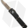 Microtech UTX-70 CA Legal S/E OTF Automatic Knife (1.90" Bronze) CA148-13 -Blade HQ Shop Microtech UTX 70 CA Legal SE OTF Auto Bronze BHQ 139156 jr