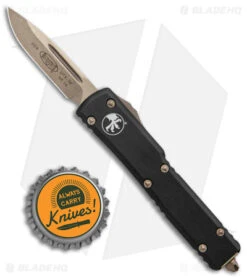 Microtech UTX-70 CA Legal S/E OTF Automatic Knife (1.90" Bronze) CA148-13 9 Microtech UTX-70 CA Legal S/E OTF Automatic Knife (1.90" Bronze) CA148-13 -Blade HQ Shop Microtech UTX 70 CA Legal SE OTF Auto Bronze BHQ 139156 jr bottlecap