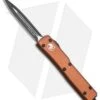 Microtech UTX-70 D/E OTF Automatic Knife Tan CC (2.4" Black) -Blade HQ Shop Microtech UTX 70 D E OTF Automatic Knife Tan CC 2.4in Black 147 1TA BHQ 83873 KP jr