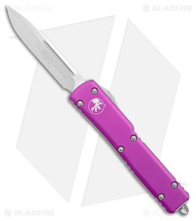 Microtech UTX-70 D/A OTF S/E Automatic Knife Violet (2.4" Satin) 148-4VI 3 Microtech UTX-70 D/A OTF S/E Automatic Knife Violet (2.4" Satin) 148-4VI