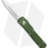 Microtech UTX-70 D/E OTF Automatic Knife OD Green CC (2.4" Satin) -Blade HQ Shop Microtech UTX 70 DE Auto OD Green CC Satin BHQ 72318 jr