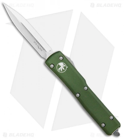 Microtech UTX-70 D/E OTF Automatic Knife OD Green CC (2.4" Satin) 3 Microtech UTX-70 D/E OTF Automatic Knife OD Green CC (2.4" Satin)