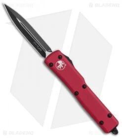 Microtech UTX-70 D/E OTF Automatic Knife Red (2.4" Black)