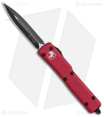 Microtech UTX-70 D/E OTF Automatic Knife Red (2.4" Black) 3 Microtech UTX-70 D/E OTF Automatic Knife Red (2.4" Black)