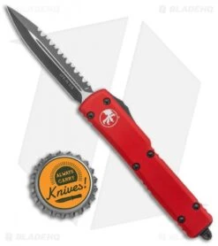 Microtech UTX-70 Dagger OTF Automatic Knife Red CC (2.4" Serr) 147-3 RD 9 Microtech UTX-70 Dagger OTF Automatic Knife Red CC (2.4" Serr) 147-3 RD -Blade HQ Shop Microtech UTX 70 Dagger OTF Auto Red CC Black Full Serr 147 3RD BHQ 98291 jr bottlecap