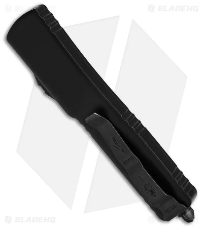 Microtech UTX-70 Hellohound OTF Tanto Knife Shadow Black (2.4" Black) 419-1 DLCT 5 Microtech UTX-70 Hellohound OTF Tanto Knife Shadow Black (2.4" Black) 419-1 DLCT - Image 3