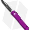 Microtech UTX-70 S/E OTF Automatic Knife Violet (2.4" Black) 148-1VI