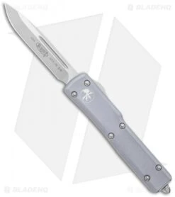 Microtech UTX-70 D/A OTF S/E Automatic Knife Gray (2.4" Stonewash)