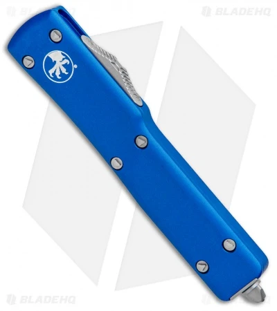 Microtech UTX-70 S/E OTF Automatic Knife Blue (2.4" Satin) 4 Microtech UTX-70 S/E OTF Automatic Knife Blue (2.4" Satin) - Image 2