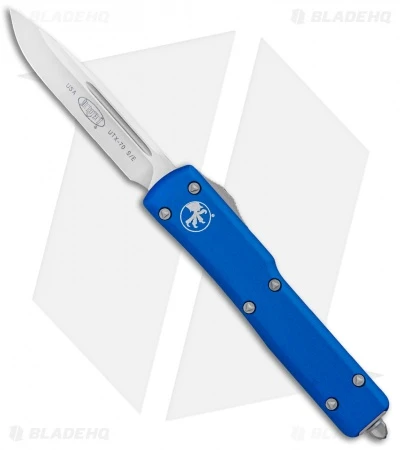 Microtech UTX-70 S/E OTF Automatic Knife Blue (2.4" Satin) 3 Microtech UTX-70 S/E OTF Automatic Knife Blue (2.4" Satin)