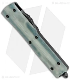 Microtech Signature Series UTX-70 T/E OTF Auto Knife Jade G-10 (2.4" Black) 7 Microtech Signature Series UTX-70 T/E OTF Auto Knife Jade G-10 (2.4" Black) -Blade HQ Shop Microtech UTX 70 TE OTF Auto Natural G 10 Jade Black BHQ 115903 jr spine