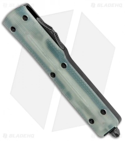 Microtech Signature Series UTX-70 T/E OTF Auto Knife Jade G-10 (2.4" Black) 4 Microtech Signature Series UTX-70 T/E OTF Auto Knife Jade G-10 (2.4" Black) - Image 2