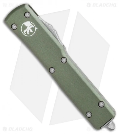 Microtech UTX-70 Tanto Automatic OTF Knife Green (2.4" Apocalyptic) 149-10AP 4 Microtech UTX-70 Tanto Automatic OTF Knife Green (2.4" Apocalyptic) 149-10AP - Image 2