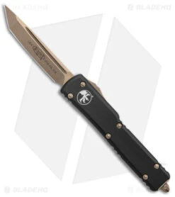Microtech UTX-70 Tanto T/E Automatic OTF Knife (2.4" Bronze) 149-13