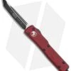 Microtech UTX-70 Tanto D/A Automatic OTF Knife Merlot (2.4" Two-Tone) 149-1MR
