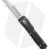 Microtech UTX-70 Warhound Signature Series OTF Automatic Knife (2.4" SW) 419W10S -Blade HQ Shop Microtech UTX 70 Warhound Signature Series Black SW Wharncliffe BHQ 177625 jr