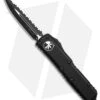 Microtech UTX-85 D/E OTF Auto Knife Black Dagger (3.125" Black Serr) 232-3T 2 Microtech UTX-85 D/E OTF Auto Knife Black Dagger (3.125" Black Serr) 232-3T -Blade HQ Shop Microtech UTX 85 D E OTF Auto Knife Black Dagger 3in Serr Black BHQ 142701 td