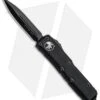 Microtech UTX-85 D/E OTF Automatic Knife Black Tactical (3.125" Black) 232-1DLCT -Blade HQ Shop Microtech UTX 85 D E OTF Automatic Knife Black Tactical Black 232 1DLCT BHQ 107737 kp jr
