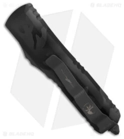 Microtech UTX-85 SS D/E OTF Automatic Knife Urban Camo (3.2" Urban Camo) -Blade HQ Shop Microtech UTX 85 DE OTF AK Urban Camo 3in Urban Camo BHQ 181681 td side