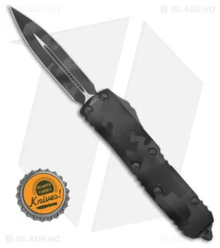 Microtech UTX-85 SS D/E OTF Automatic Knife Urban Camo (3.2" Urban Camo) -Blade HQ Shop Microtech UTX 85 DE OTF AK Urban Camo 3in Urban Camo BHQ 181681 td size