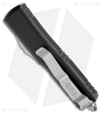 Microtech UTX-85 D/E OTF Automatic Double Serrated Knife Black (3.13" SW) 5 Microtech UTX-85 D/E OTF Automatic Double Serrated Knife Black (3.13" SW) - Image 3