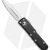 Microtech UTX-85 D/E OTF Automatic Knife Black (3.125" Satin Full Serr) -Blade HQ Shop Microtech UTX 85 DE OTF Auto Black Satin Full Serr 232 6 BHQ 98519 jr