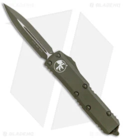 Microtech UTX-85 D/E OTF Automatic Knife Cerakote OD Green (3.1" Green)