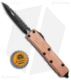 Microtech UTX-85 D/E OTF Automatic Knife Copper (3.125" Serrated) 232-3CP 9 Microtech UTX-85 D/E OTF Automatic Knife Copper (3.125" Serrated) 232-3CP -Blade HQ Shop Microtech UTX 85 DE OTF Auto Copper Serrated 232 3CP BHQ 97934 jr bottlecap